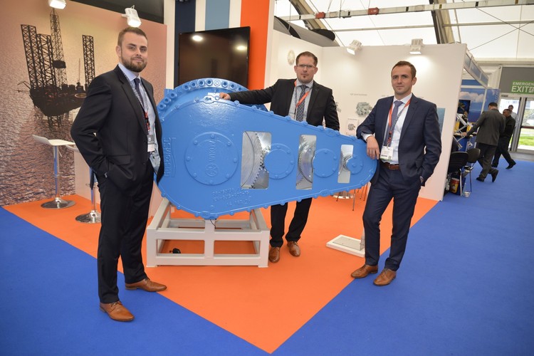 Wikov introduced its jack-up gearbox for the offshore rigs